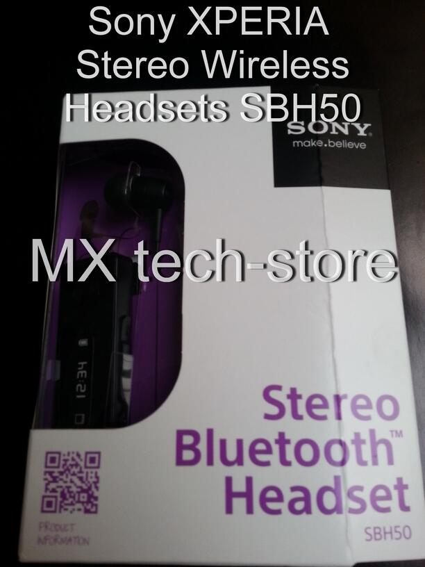 Sony XPERIA Stereo Wireless Headsets SBH52 SBH50 MW600s