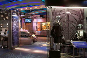 Melihat international spy museum(museum mata-mata)