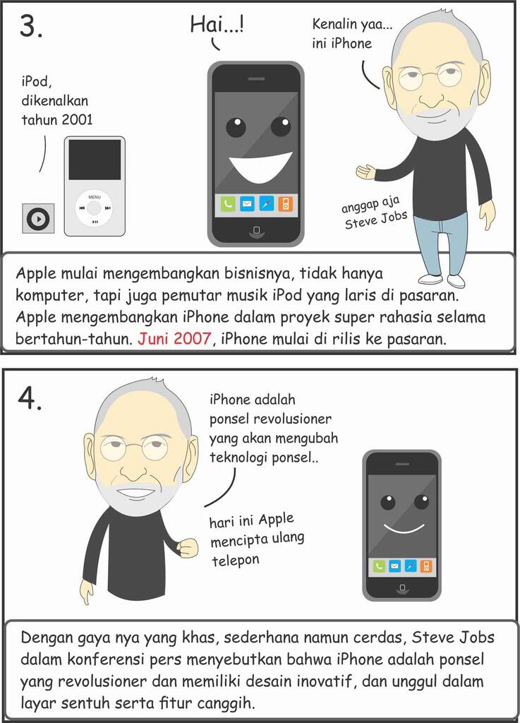 &#91;KOMIK&#93; The Story of iPHONE, Sang Inovator...