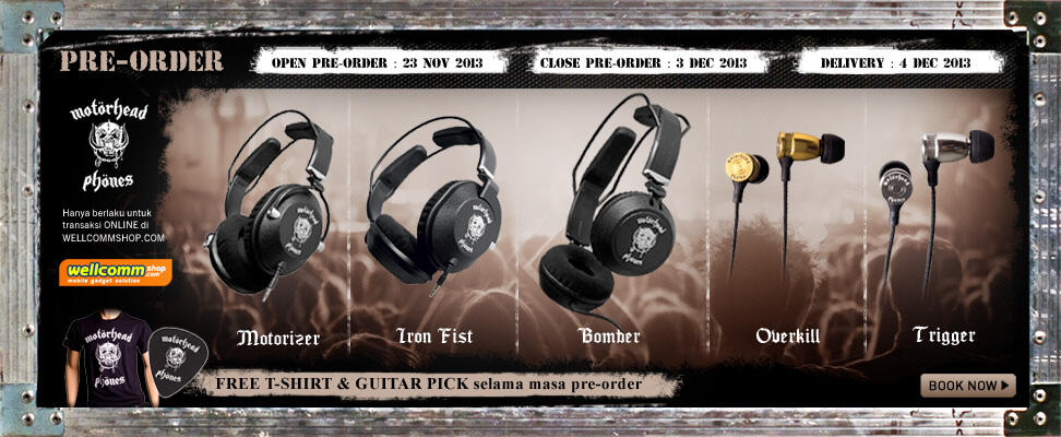 NewComer: MOTORHEADPHONES