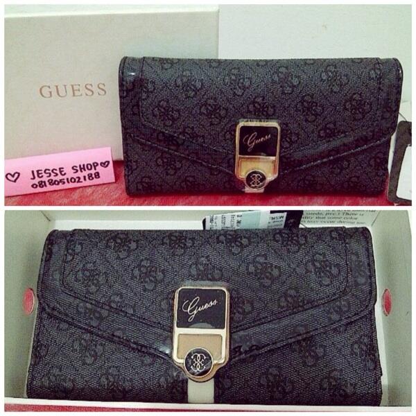 GUESS WALLET BLACK