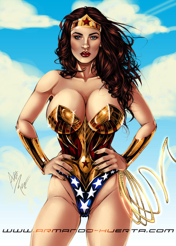 Karena memang Wonder Woman digambarkan sebagai wanita yang bisa... 