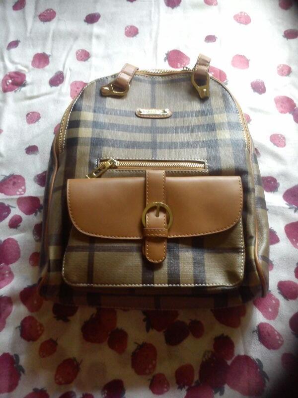 ★★★ JUAL TAS RANSEL CEWEK BRUBERRY (Bonus++) - Mint Condition ★★★