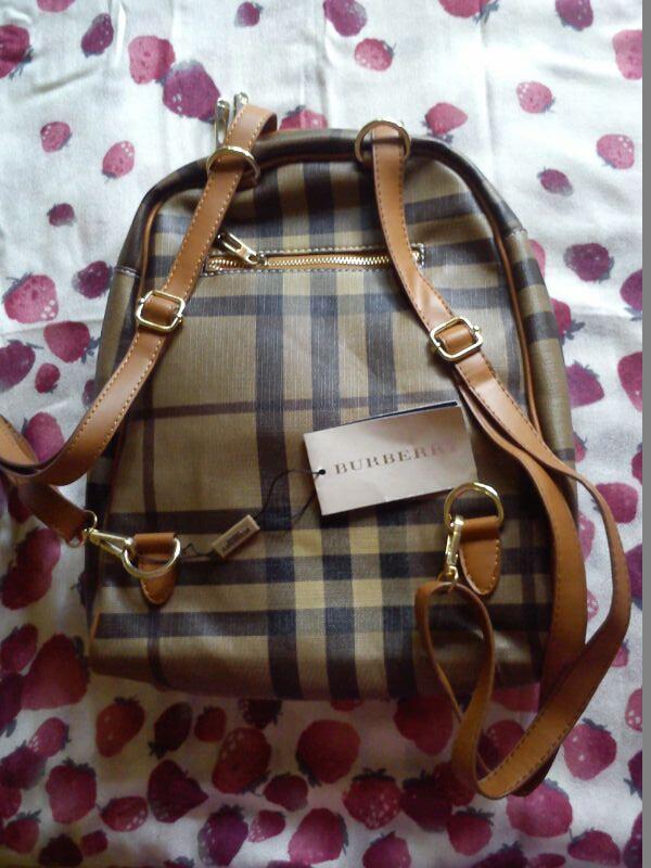 ★★★ JUAL TAS RANSEL CEWEK BRUBERRY (Bonus++) - Mint Condition ★★★