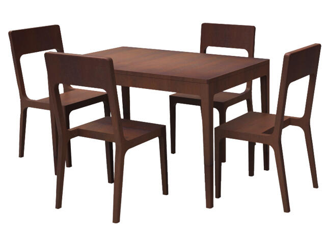 Terjual Zen Dining Set Kayu Untuk 4 6 Orang Modern Minimalis Gratis Ongkir Kaskus