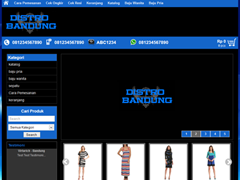 Jasa Pembuatan Website Toko Online Domain+Hosting+JNE hanya 250rb