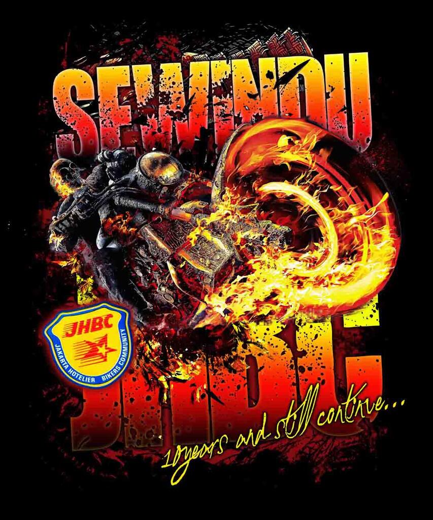 DICARI DESAINER SABLON KAOS BIKERS KASKUS