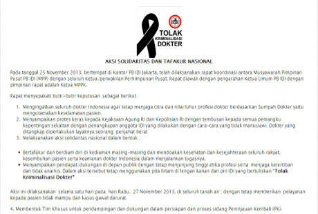 Besok, Dokter Kandungan se-Indonesia Kompak Tidak Praktik