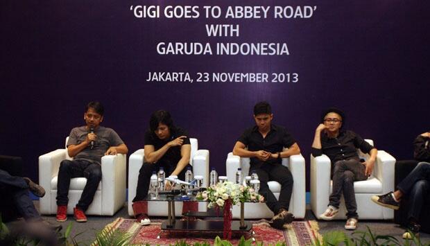 GIGI Band live recording at Abbey Road ( Studio tempat The Beatles Rekaman )