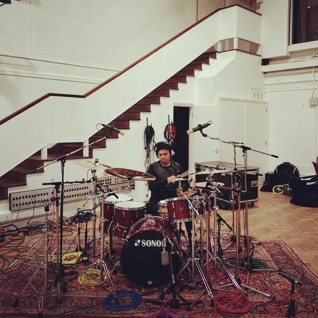 GIGI Band live recording at Abbey Road ( Studio tempat The Beatles Rekaman )