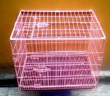 kandang lipat/pet cage utk kucing/anjing 2nd like new
