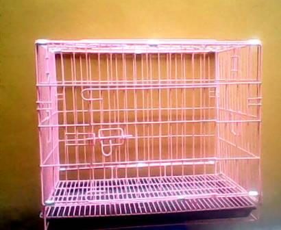 kandang lipat/pet cage utk kucing/anjing 2nd like new