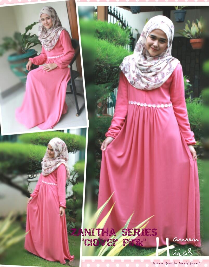 HANUN HIJAB. Dress cantik dan syar'i. Bisa untuk hamil dan menyusui. :)