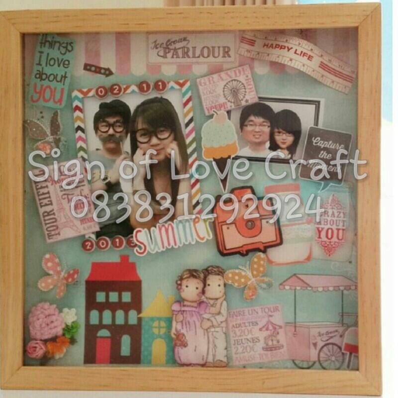 Terjual Jasa Pembuatan SCRAPBOOK 3D (bisa disesuaikan 