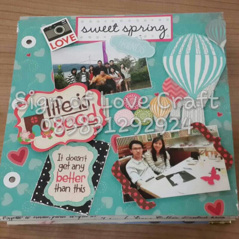 Terjual Jasa Pembuatan SCRAPBOOK 3D (bisa disesuaikan 