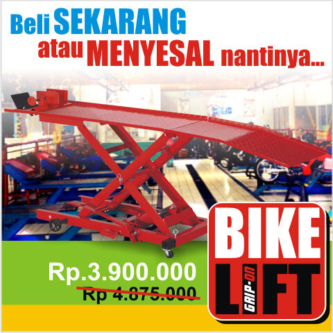 Terjual Jual Bike Lift  Hydraulic Motorcycle Lift  untuk  