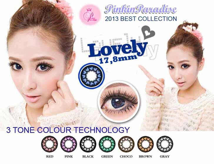 Softlens Korea 48rb PROMO !!! CANTIK , Sudah Terbukti Ada Foto Pakai 1 Tahun