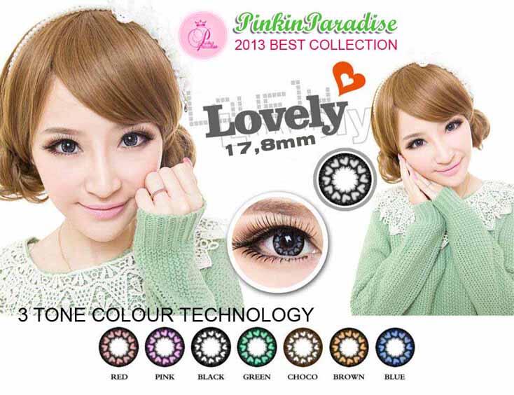 Softlens Korea 48rb PROMO !!! CANTIK , Sudah Terbukti Ada Foto Pakai 1 Tahun