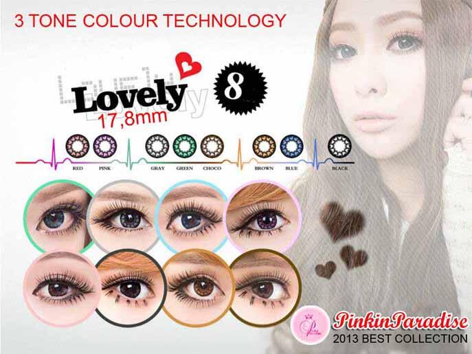 Softlens Korea 48rb PROMO !!! CANTIK , Sudah Terbukti Ada Foto Pakai 1 Tahun