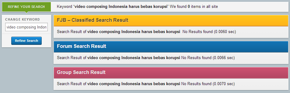 Video composing kocak &quot;Indonesia harus bebas korupsi&quot;