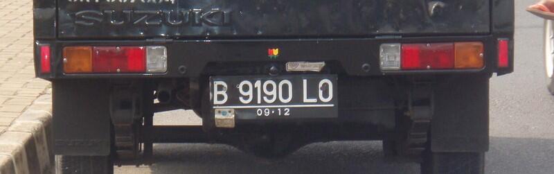 Plat nomer paling unik Gan!!