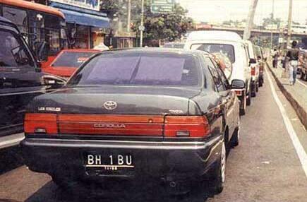 Plat nomer paling unik Gan!!