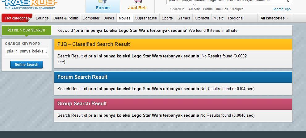 Keren gan,pria ini peng koleksi lego Star Wars Terbanyak Sedunia 