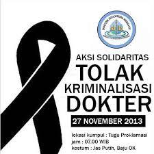 satu hari tanpa dokter? gimananih gan? (27 November 2013)