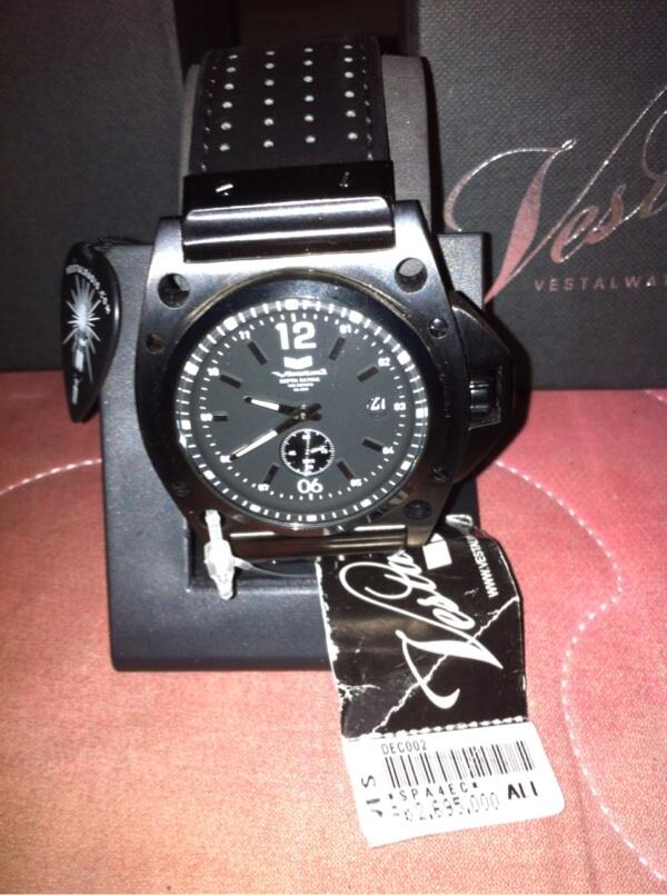 Wts jam tangan vestal decibel & tees raglan macbeth 100% new & ori