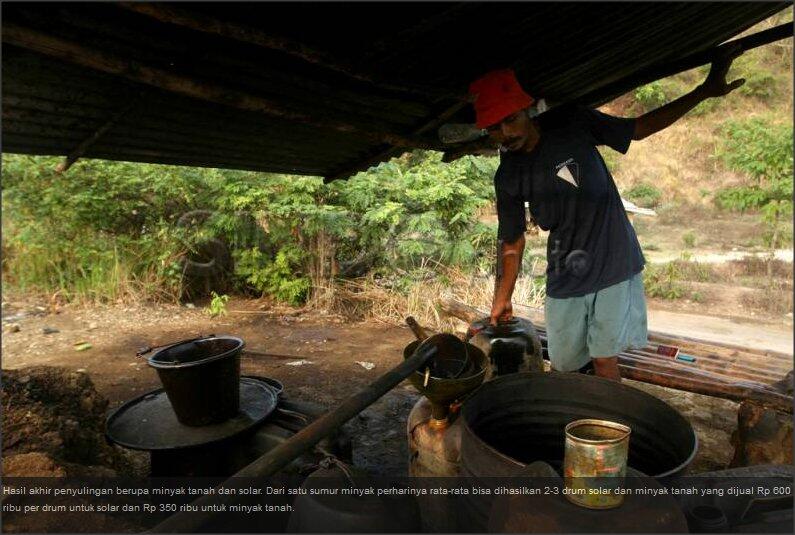 Balada di Tambang Minyak Tradisional, Wonocolo