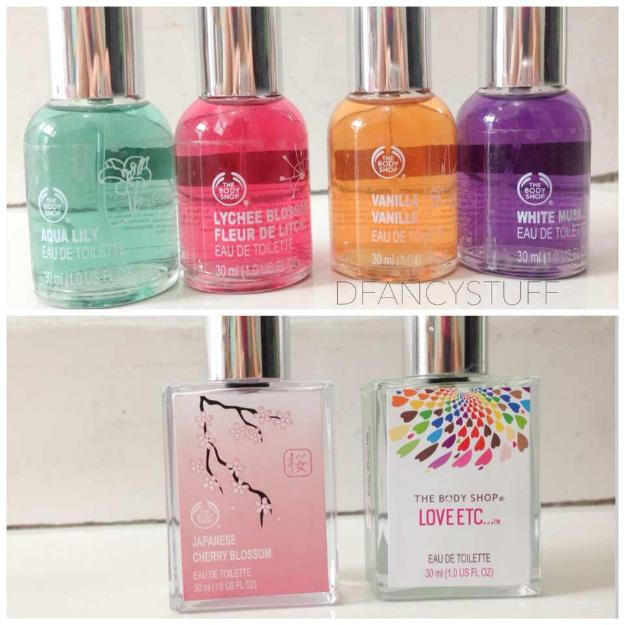 jUAL Parfum The Body Shop murah meriah 75ribu per pc