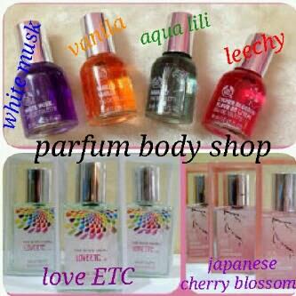 jUAL Parfum The Body Shop murah meriah 75ribu per pc
