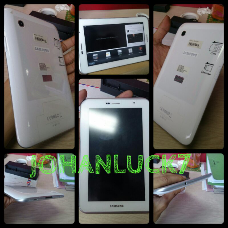 SAMSUNG TAB 2 P3100 3G 16GB PUTIH BANDUNG COD