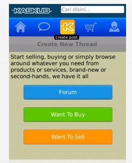 Tampilan Kaskus Di Smartphone 