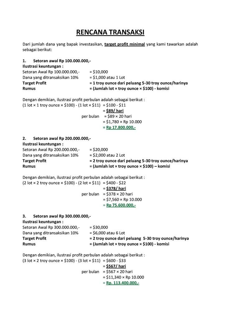 (BAGI YANG MAU KAYA) Rahasia Meraih Untung Bisnis Kontrak EMAS