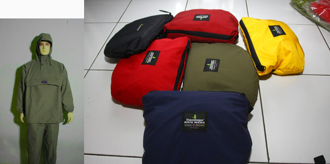 (Ready) Jas Hujan flamingo-Raincoat flamingo