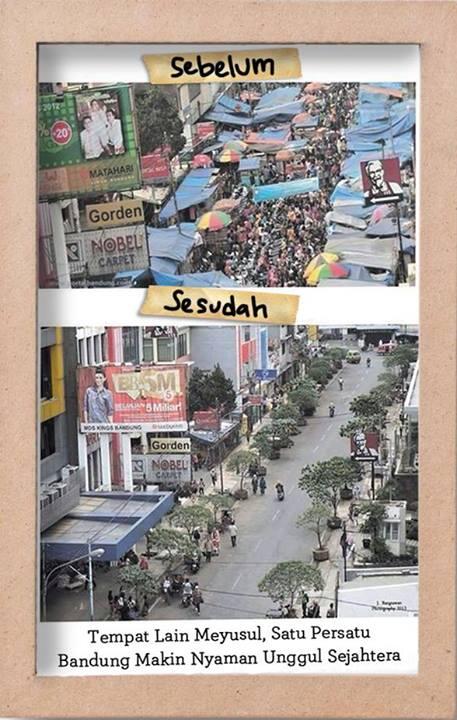 Gegrakan Ridwan Kamil setelah menjadi WALKOT Bandung