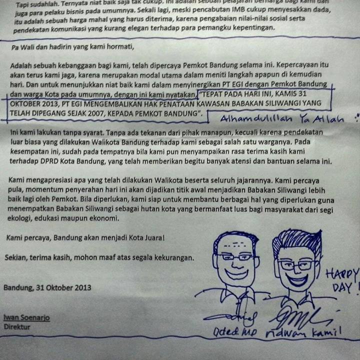 Gegrakan Ridwan Kamil setelah menjadi WALKOT Bandung