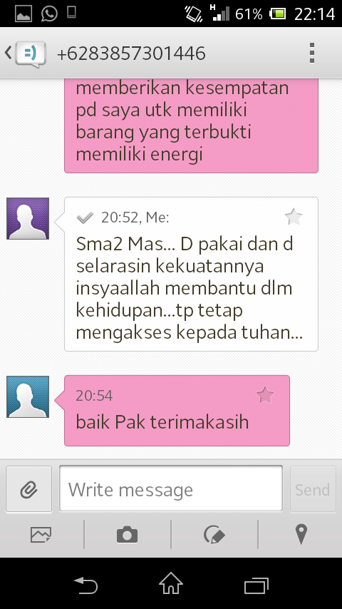 Testimonial Lelang Demonbless.... 