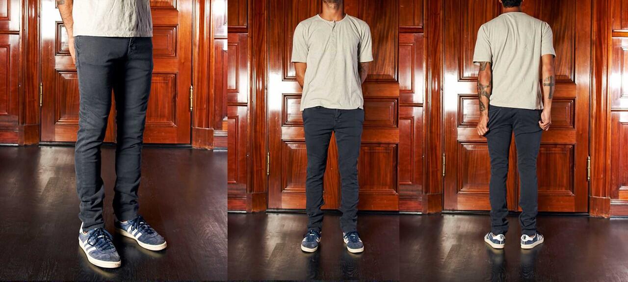Nudie Khaki Tight Black ORIGINAL Size 28/34 2nd but like new cuma fitting doank