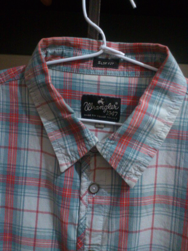 BRANDED 2ND&NEW: KEMEJA/SEMI FLANEL/SEMI CHAMBRAY; GIORDANO, WRANGLER, YSL.