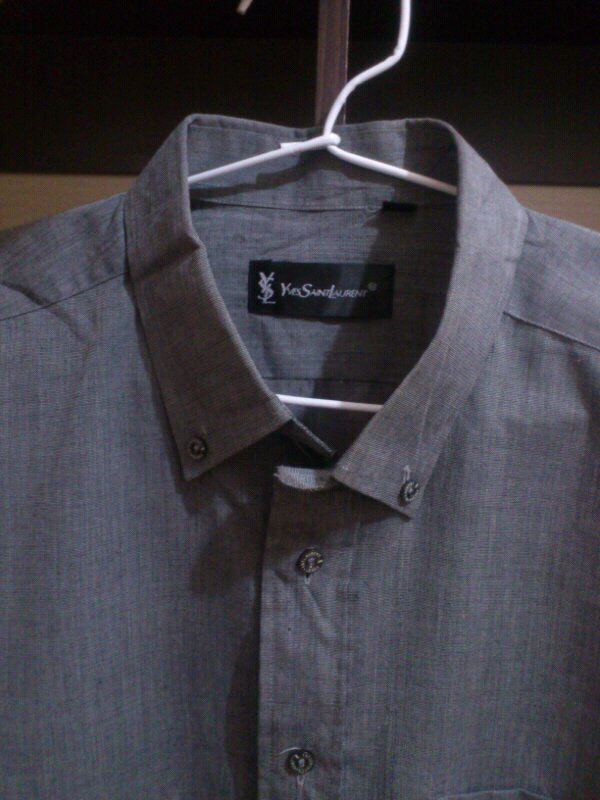 BRANDED 2ND&NEW: KEMEJA/SEMI FLANEL/SEMI CHAMBRAY; GIORDANO, WRANGLER, YSL.