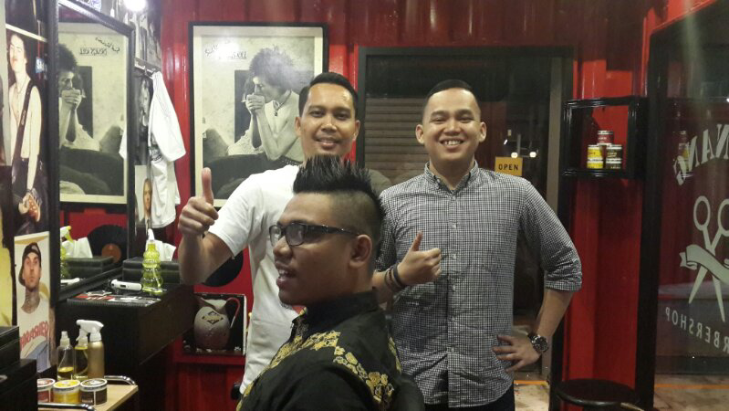 Retro Rock Barbershop di Jakarta at Foundry no.8 SCBD Sudirman