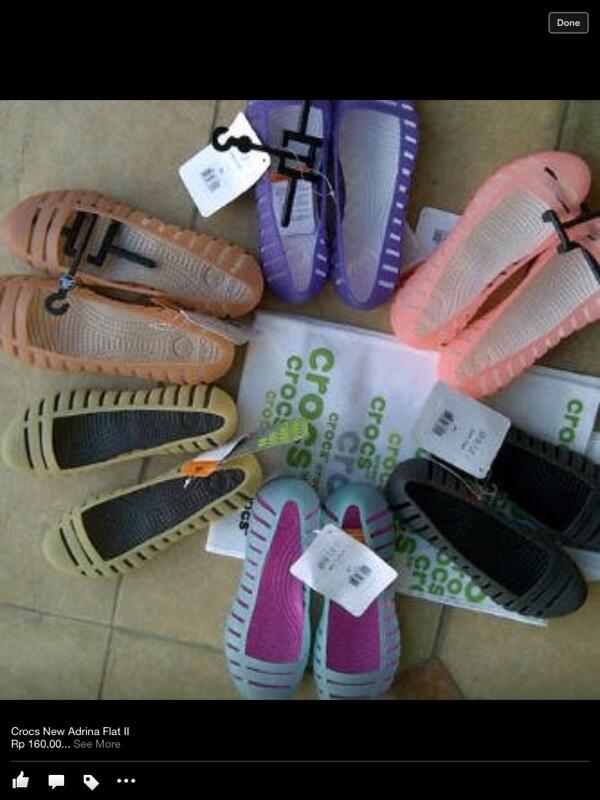 Crocs cewek ori reject