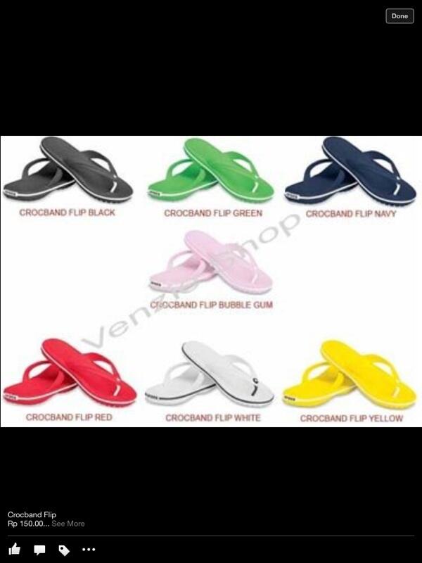 Crocs cowok ori reject