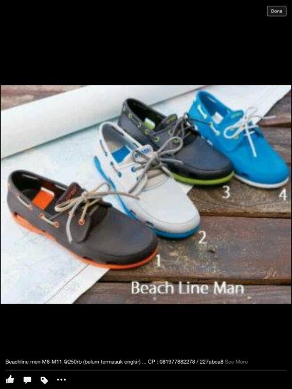 Crocs cowok ori reject