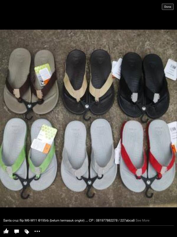 Crocs cowok ori reject