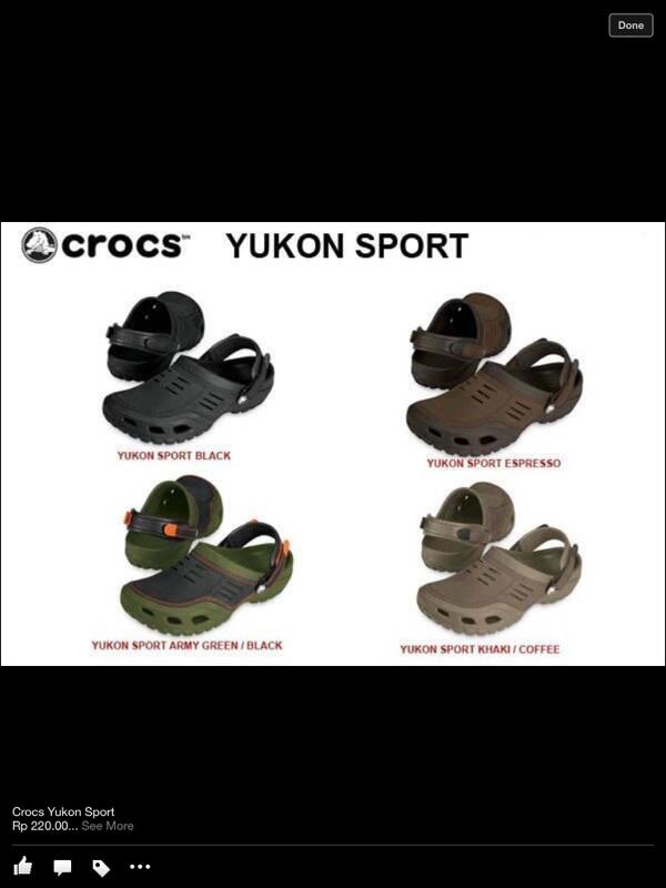 Crocs cowok ori reject