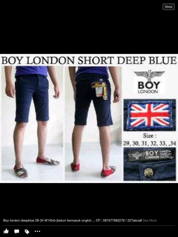 Jeans cowok merk boy london dan mr guess