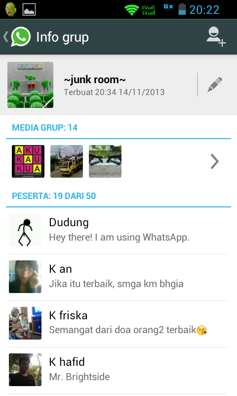 (ASK) Grup whatsapp untuk member kaskus